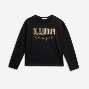 Μπλούζα βαμβακερή glamour Funky kids