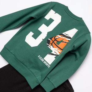 Φόρμα φούτερ club sports 34 Funky-kids