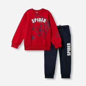 Φόρμα φούτερ spider-κόκκινο-μπλε-Funky-Kids