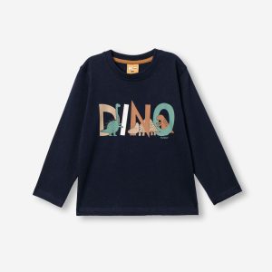 Μπλούζα βαμβ.-μπλε-Dino- Funky Kids